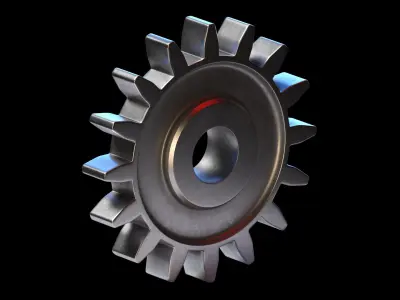 Gear 14 3D model purchase