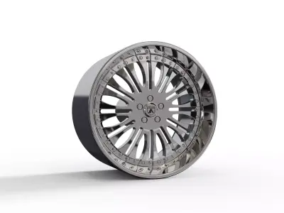 ASANTI AF137 WHEEL 3D MODEL 3D model