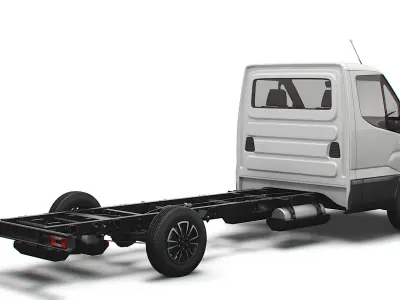 Iveco Daily Single Cab L4 Chassis 2022 3D model