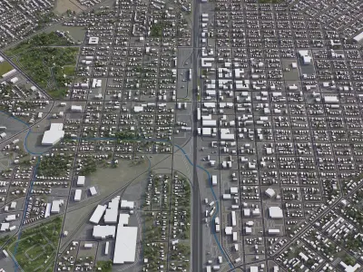 Nampa Low-poly 3D model