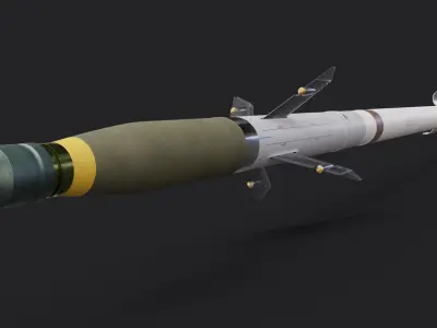 AGR-20 APKWS II Advanced Precision Kill Weapon System 3D model