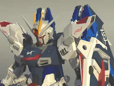 Freedom Gundam 3D model