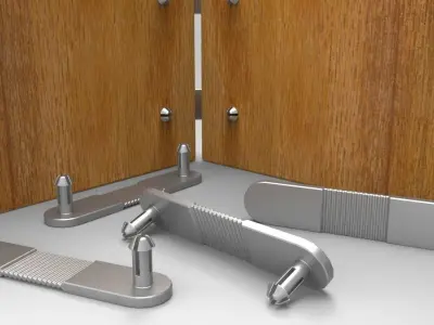 3D Print Simple Flexible Rigid Hinge Free 3D print model