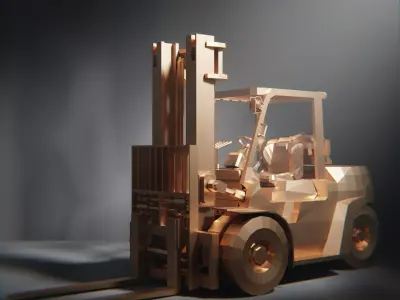 Forklift Free 3D model