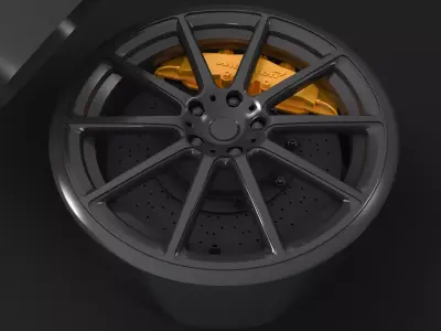 McLaren Rims 3D model