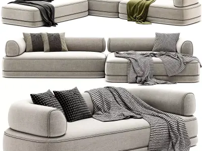 BUMPER Sectional Sofa 3D model
