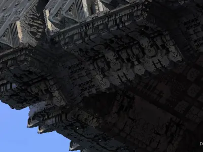 Spaceship 3D model 22