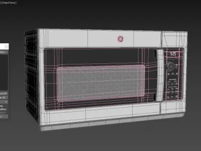 GE Profile Microwave Oven PVM9225SRSS 3D model