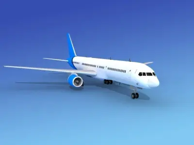Boeing 757-200 Corporate 4 3D model