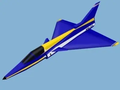plane7 fighter jet 3D model