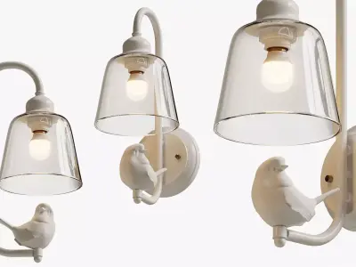 PROVENCE BIRD BRA 3D model