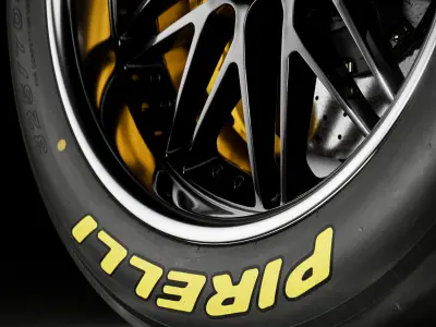 Pirelli DHE 325 705 R18 3D model