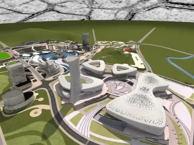 Shopping Mall 2 3D model