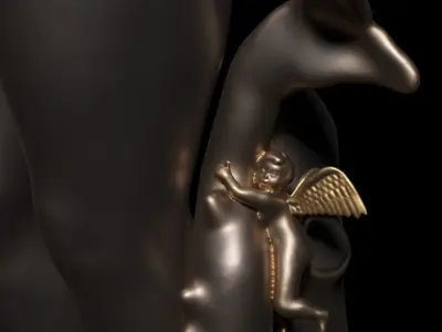 Venus De Medici Statue 3D model