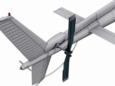 AS350 B3 Ecureuil 3D model