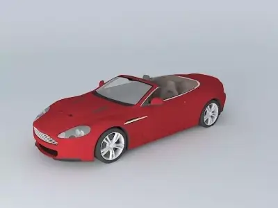 Aston Martin DBS Volante 2010 Free 3D model