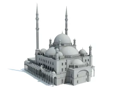 Mosque of Muhammad Ali 3D model