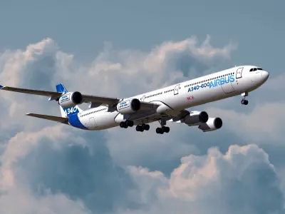 hogan wings A340-600 3D model