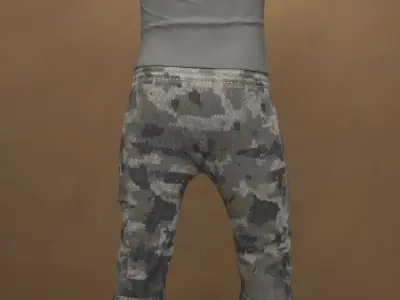 Outdoor Outfit for Genesis 9 3D model