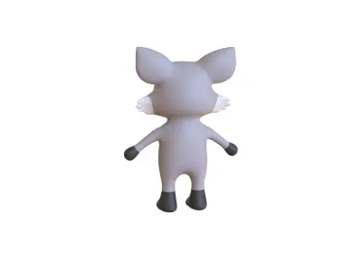 High-Quality 3D Cute Ratel for Games  Low-poly 3D model