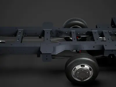 Vauxhall Movano SingleCab SW E30 Chassis 2014 3D model