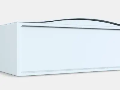 TRONES Shoe cabinet-storage Low-poly 3D model