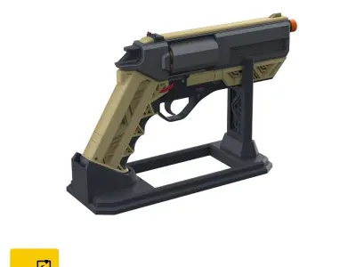 James Karra Cannon- Nobody Wants to Die - STL CAD OBJ Commercial 3D print model