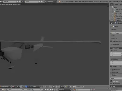 Cessna 172 Skyhawk 3D model