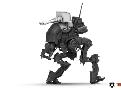 Dark Techno - Mantis Strider cannons upgrade 3D print model
