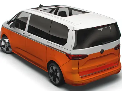 Volkswagen Multivan eHybrid T7 2023 3D model