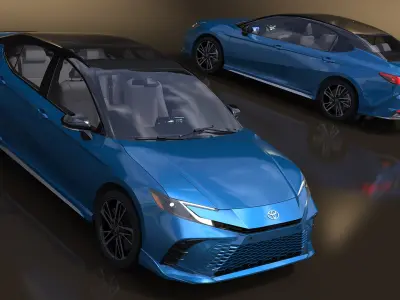 Toyota Camry Hybrid Ocean Gem 3D model
