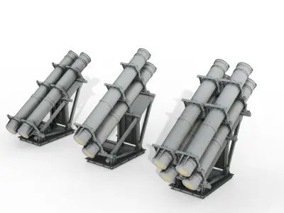 Mark 141  RGM 84 Harpoon 3D model