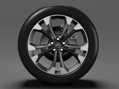 Buick Cascada wheel 2017 3D model