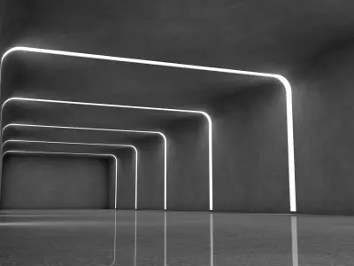 Tunnel 3D model 4