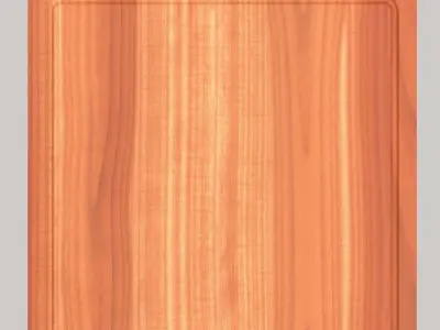 Wooden chopping board Free low-poly 3D model purchase