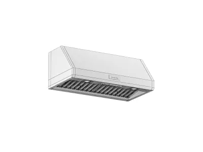 Kitchenaid Range Hood KVWC906JSS 3D model