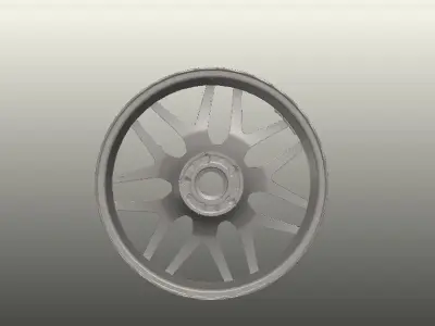 Wheel G-class AMG 3D model