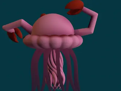 number 1 AA1 Free low-poly 3D model