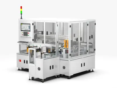 Fully Automatic 18650 Battery Sorting Machine 3D model