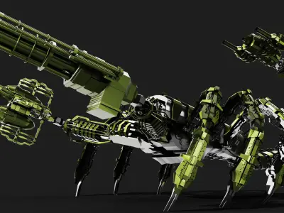 Robot Scorpion 3D model