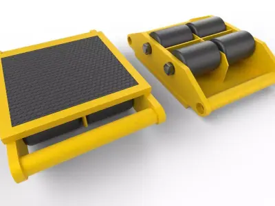 Industrial Mover M2 Low-poly 3D model