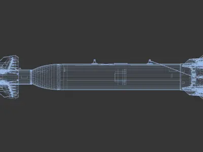 GBU-27 Paveway 3D model