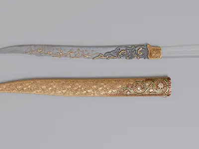 Ottoman Dagger 3D model