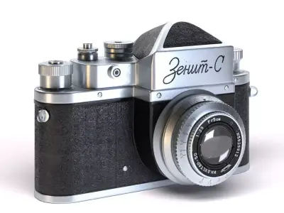 Zenit-S camera 3D model