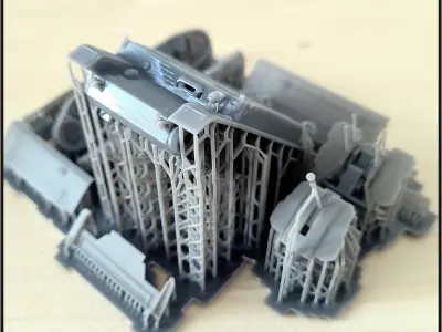 Flakpanzer IV Mobelwagen - miniatures tabletop scenery 3D print model