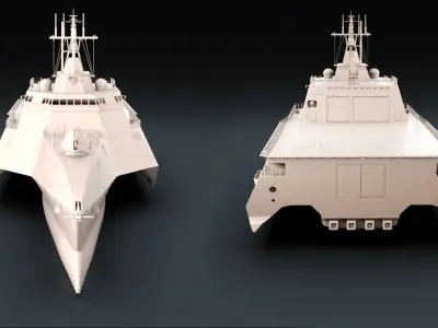 USS Independence LCS 3D model