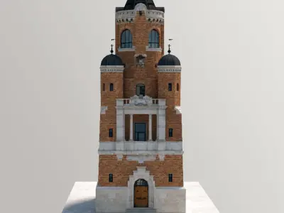 Small Monumental Tower 3D model