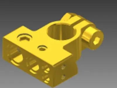 multi battery terminal Free 3D model