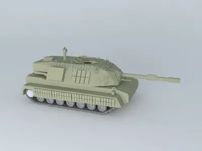 hard tank xagan Free 3D model