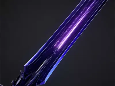 Eclipsefang Low-poly 3D model